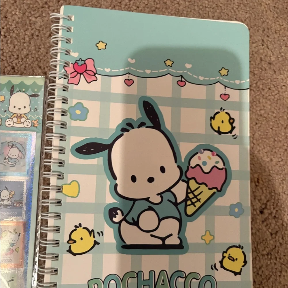 NWOT Sanrio extra large pochacco bag and more stationary bundle - Picture 7 of 13